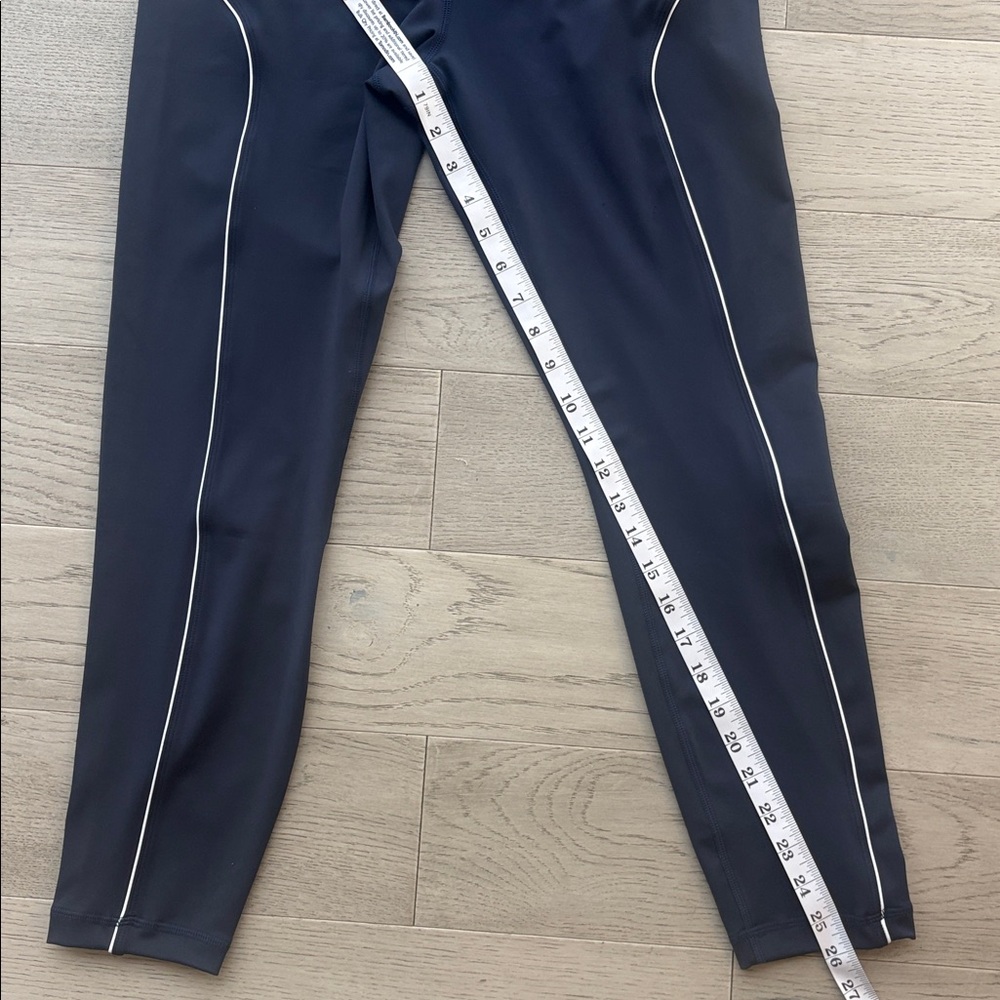 Velocity Interlock Highlight Naval Blue Leggings Women’s XL New NWT - Picture 7 of 7